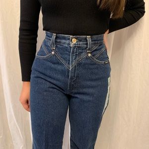 COPY - Brand New Vintage Rockies Blue Jeans